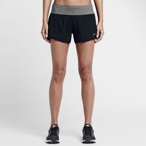 Nike Dri Fit Athletic Running Shorts Sz XS GRAY